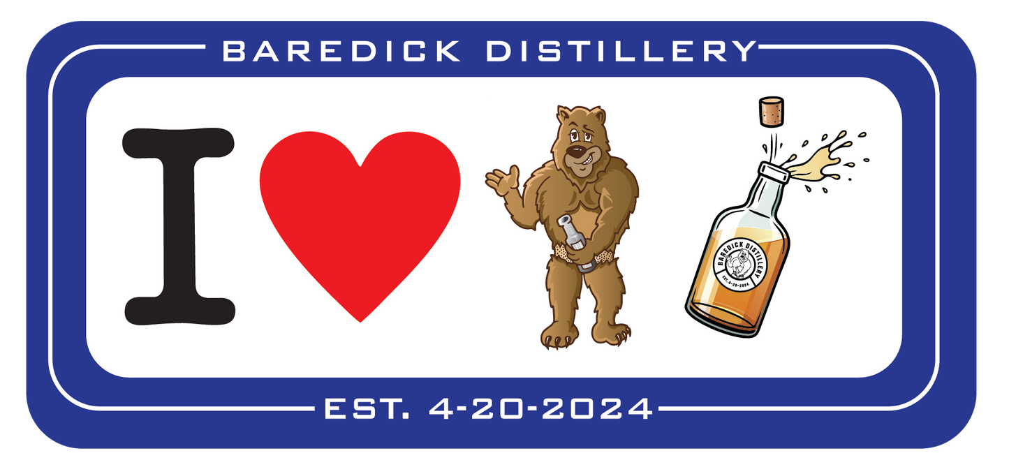 I LUV BAREDICK STICKER