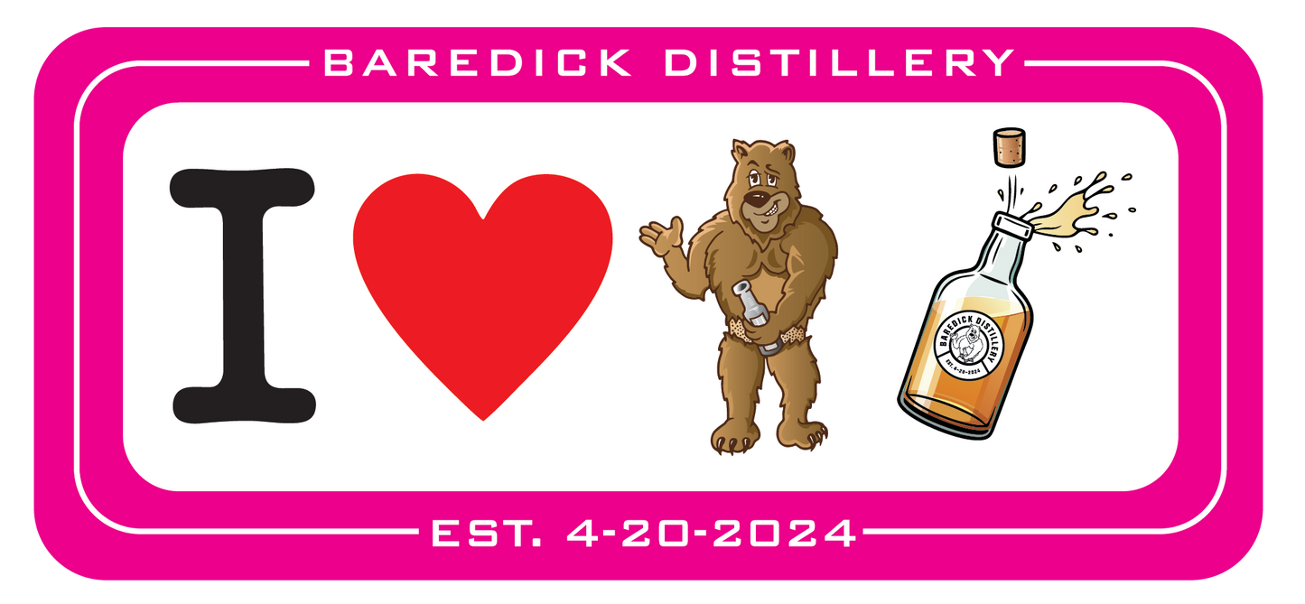I LUV BAREDICK STICKER