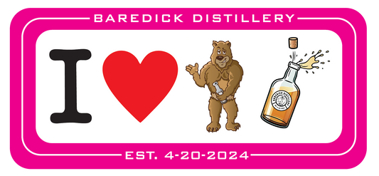 I LUV BAREDICK STICKER